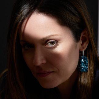 Pendientes Blue Landscape